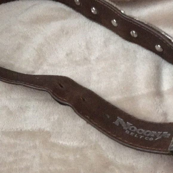 Gorgeous Nocona silver/pink belt main image 6